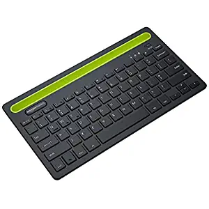 Compact Space-Saving Design, for PC/Mac/Laptop/Smartphone/Tablet (Black)
